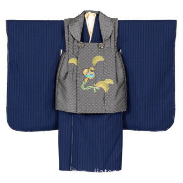 Japanese Traditional Clothes Elegant Boy's Costume Kimono